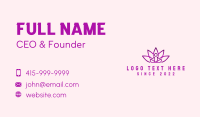 Yoga Wellness Meditation Business Card Preview