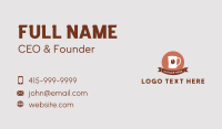 Coffee Bean Banner Business Card Image Preview