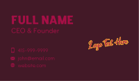 Classic Fashion Clothing Business Card Image Preview