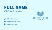 Blue Digital Book  Business Card Preview