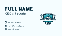 Mountain Ski Sports Business Card Image Preview