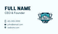 Mountain Ski Sports Business Card Preview