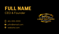 Car Garage Detailing Business Card Image Preview