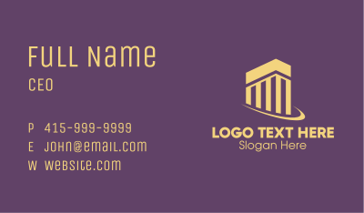 Industrial Building Company Business Card