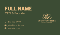 Flower Beauty Wellness Business Card Preview