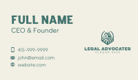 Landscaping Garden Lawn Business Card Design