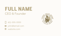 Rustic Leaf Plant Business Card Image Preview