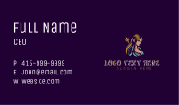 Night Elf Gaming Business Card Image Preview