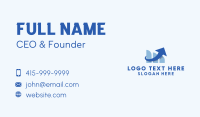 Blue Arrow Stocks  Business Card Image Preview