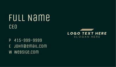 Modern Generic Business Business Card Image Preview