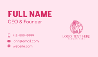 Beauty Hair Stylist Business Card Preview
