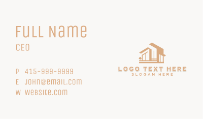 Residential Property Real Estate Business Card Image Preview