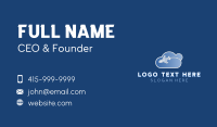 Airplane Cloud Aviation Business Card Preview