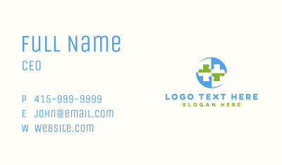 Learning Kids Puzzle Business Card Image Preview