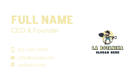 Lawn Care Gardener Man Business Card Image Preview