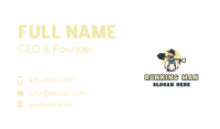 Lawn Care Gardener Man Business Card Image Preview