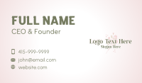 Aromatic Flower Garden Business Card Design