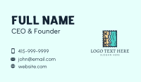 Beach Post Stamp  Business Card Preview