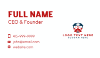 American Eagle House Business Card Design