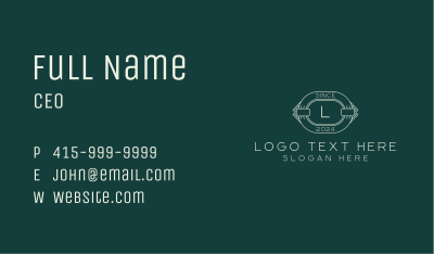 Generic Business Studio Business Card Image Preview