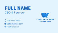 Blue Dolphin Aquatic Zoology Business Card Preview