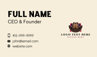 Rustic Cowboy Hat Business Card Preview