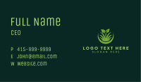 Grass Leaf Agriculture Business Card Image Preview