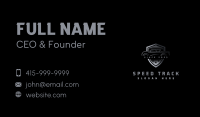 Metallic Pickup Emblem Business Card Image Preview