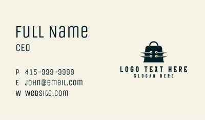 Online Shopping Tech Business Card Image Preview