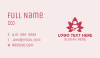 Lotus Yoga Feminine Spa  Business Card Image Preview