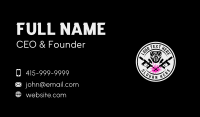 Paintball Mask Shooting Business Card Preview