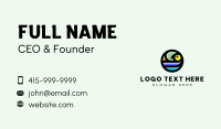 Chameleon Pet Circle Business Card Image Preview