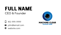 Blue Eye Ball Business Card Image Preview
