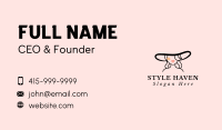 Fashion Woman Hat Business Card Image Preview