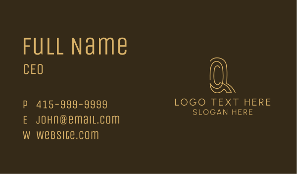Generic Firm Enterprise Business Card Design Image Preview
