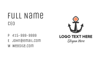 Sushi Sashimi Anchor Business Card Image Preview