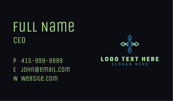 Cross Youth Community Business Card Design Image Preview