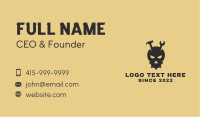 Skull Hardware Tools  Business Card Image Preview