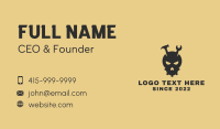 Skull Hardware Tools  Business Card Preview