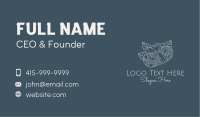 Crochet Knitting Yarn  Business Card Image Preview