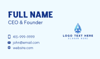 Water Droplet Human Business Card Preview