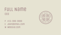 Holy Cross Church Business Card Image Preview