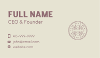 Holy Cross Church Business Card Image Preview