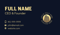 Gold Realty Building Business Card Design