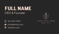 Diamond Leaf Boutique  Business Card Design