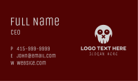 Mad Robot Skull Business Card Image Preview