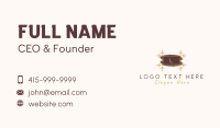 Premium Watercolor Lettermark Business Card Preview