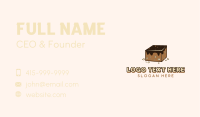 Chocolate Brownies Dessert Business Card Image Preview