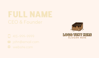 Chocolate Brownies Dessert Business Card Image Preview