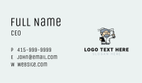 Laboratory Chemist Character Business Card Image Preview